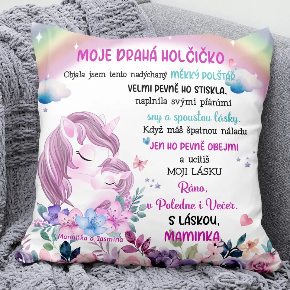 Jedinečný polštářek pro děti - roztomilá zvířátka