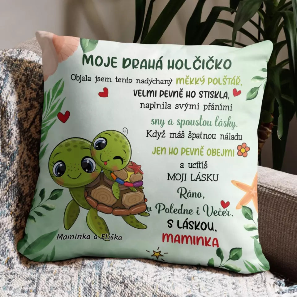 Jedinečný polštářek pro děti - roztomilá zvířátka