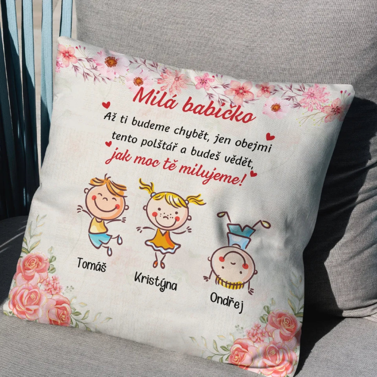 Jedinečný polštářek ke Dni matek - až s 10 dětmi3