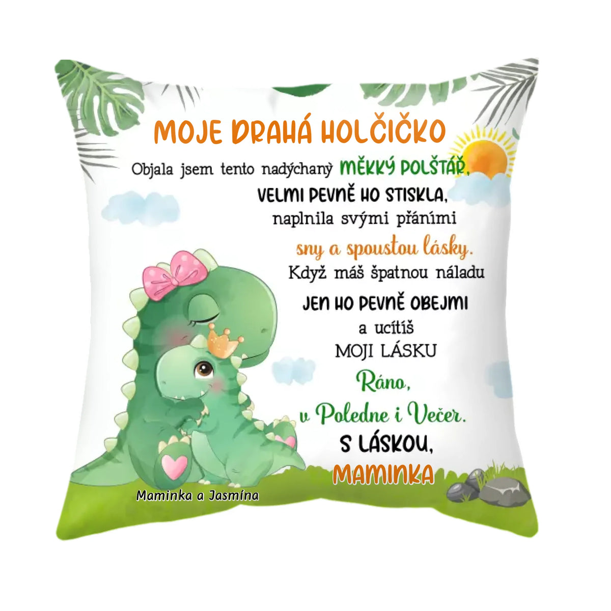 Jedinečný polštářek pro děti - roztomilá zvířátka