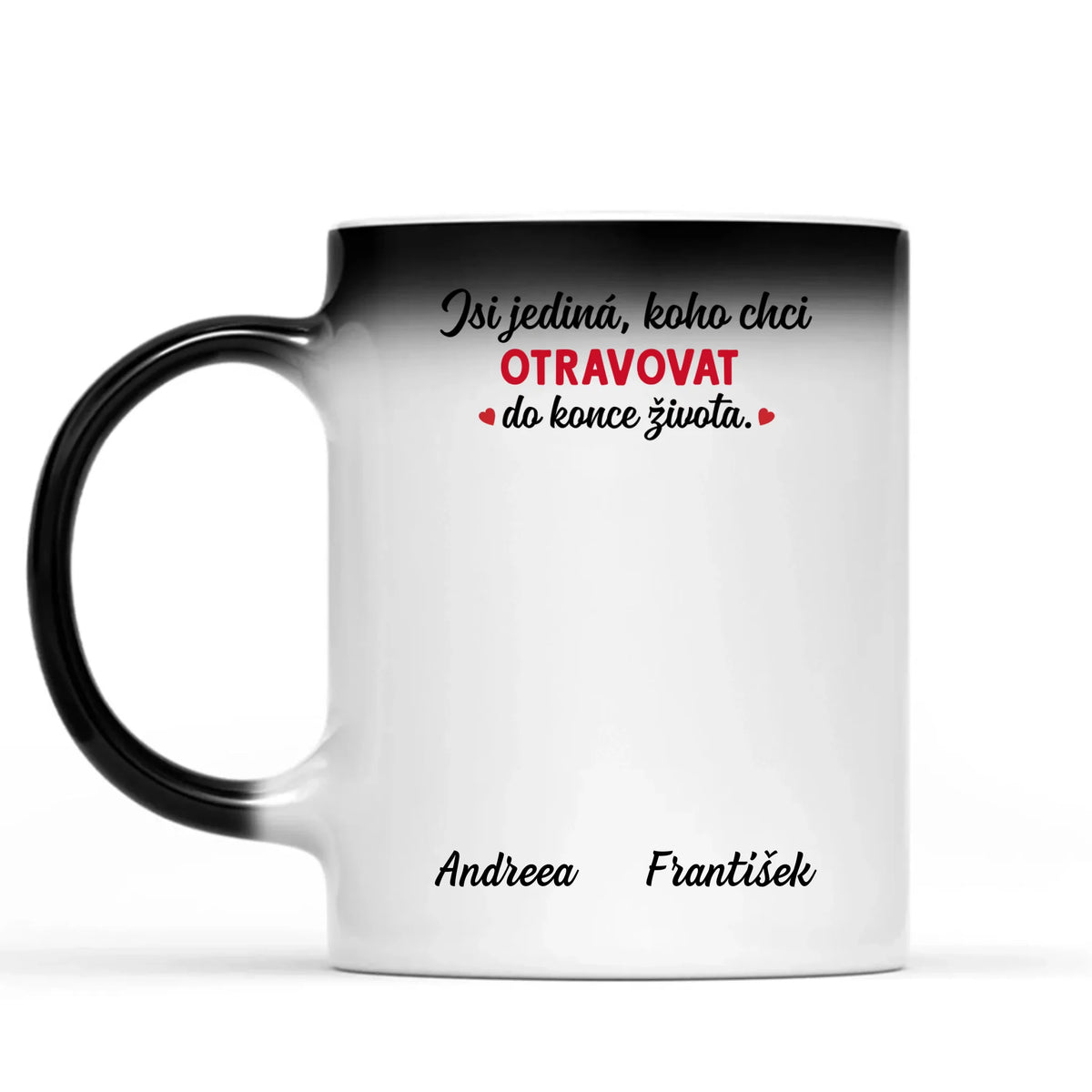 Personalizovaný magický hrnek pro zamilované páry